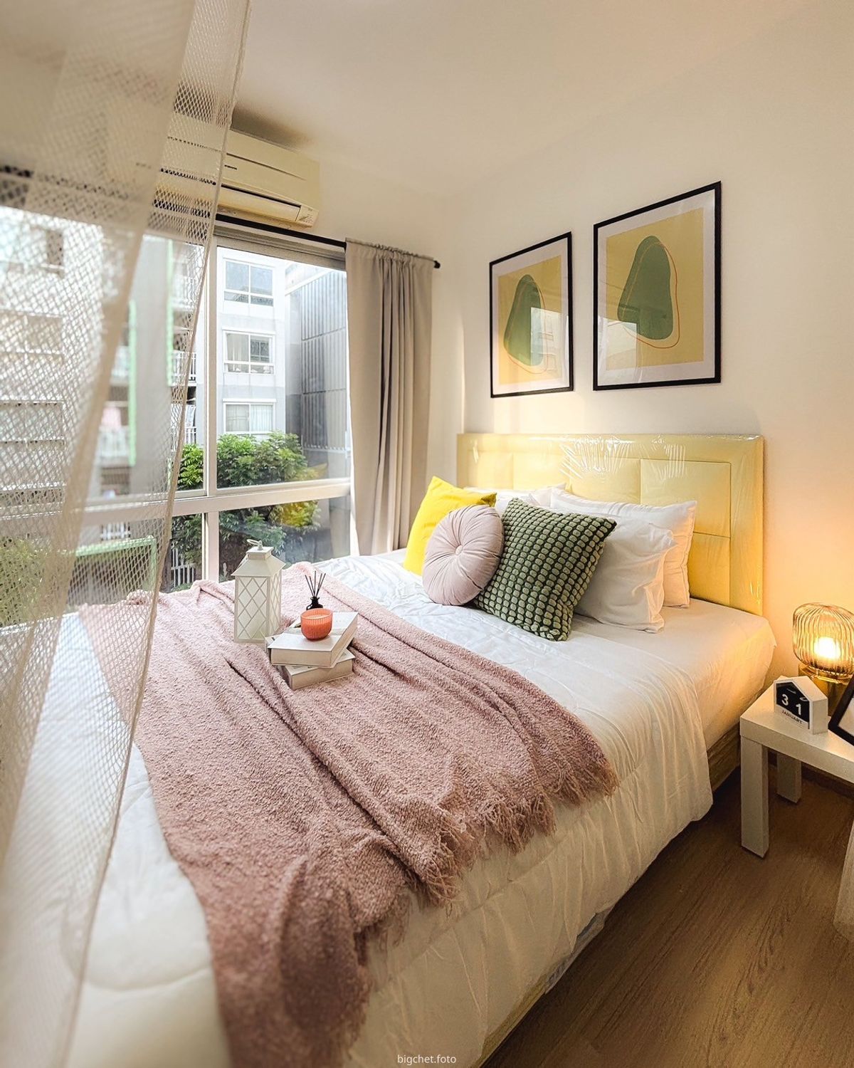ขายคอนโดลาดพร้าว101 แฮปปี้แลนด์ : ME250116 คอนโด Plum Condo Ladprao 101 แต่งใหม่ พร้อมอยู่ ฟรีโอน
