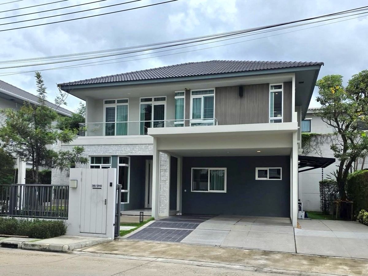 ให้เช่าบ้านลาดกระบัง สุวรรณภูมิ : ให้เช่าบ้านตัวอย่าง หมู่บ้านมัณฑนา บางนา-วงแหวน ตกแต่งสวย พร้อมเข้าอยู่ สนใจทักได้เลยค่า