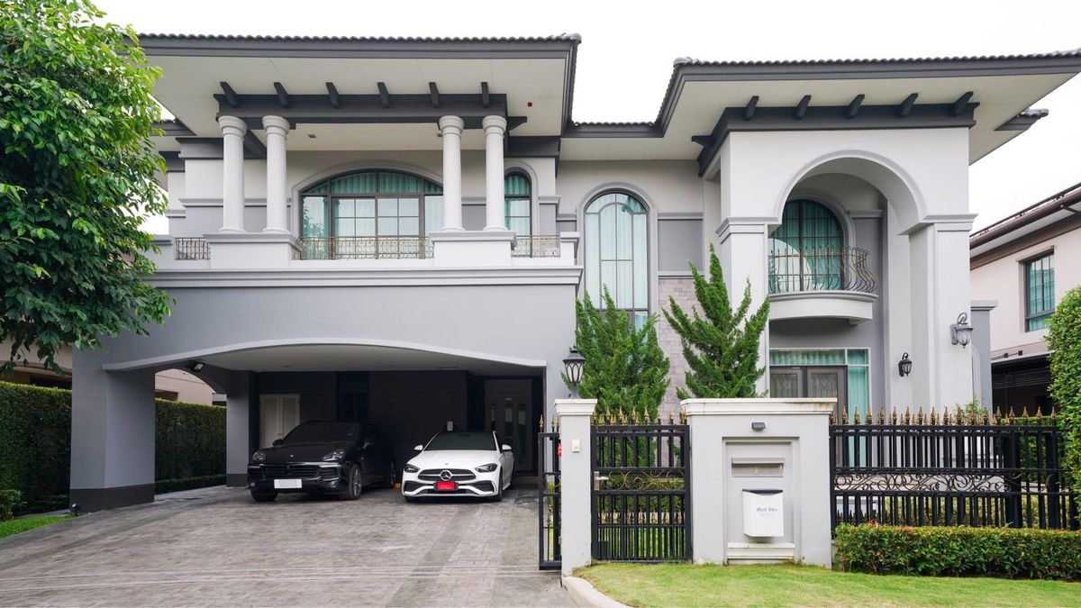 ขายบ้านปิ่นเกล้า จรัญสนิทวงศ์ : ♦ Super Luxury Class ♦ คฤหาสน์ 2 ชั้น 121.00 ตร.ว. | 3 ห้องนอน 3 ห้องน้ำ 1 ห้องทำงาน 1 ห้องโฮมยิม | ใกล้ มหาวิทยาลัยมหิดล ศาลายา 12 นาที