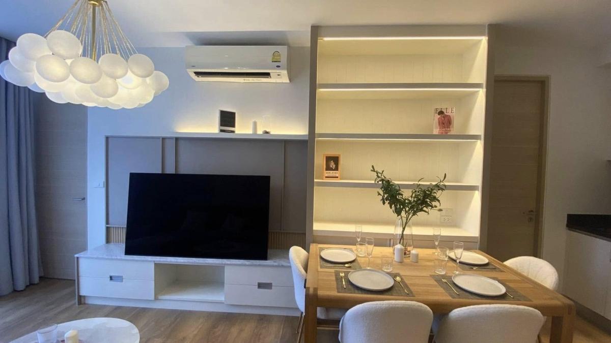For RentCondoSukhumvit, Asoke, Thonglor : 🔥 Urgent rent. 🔥 Park Origin, Phrom Phrom Phrom, Sukhumvit 24, the best corner room in the Ben Fer Garden View, ready to be near BTS Phrom Phong.