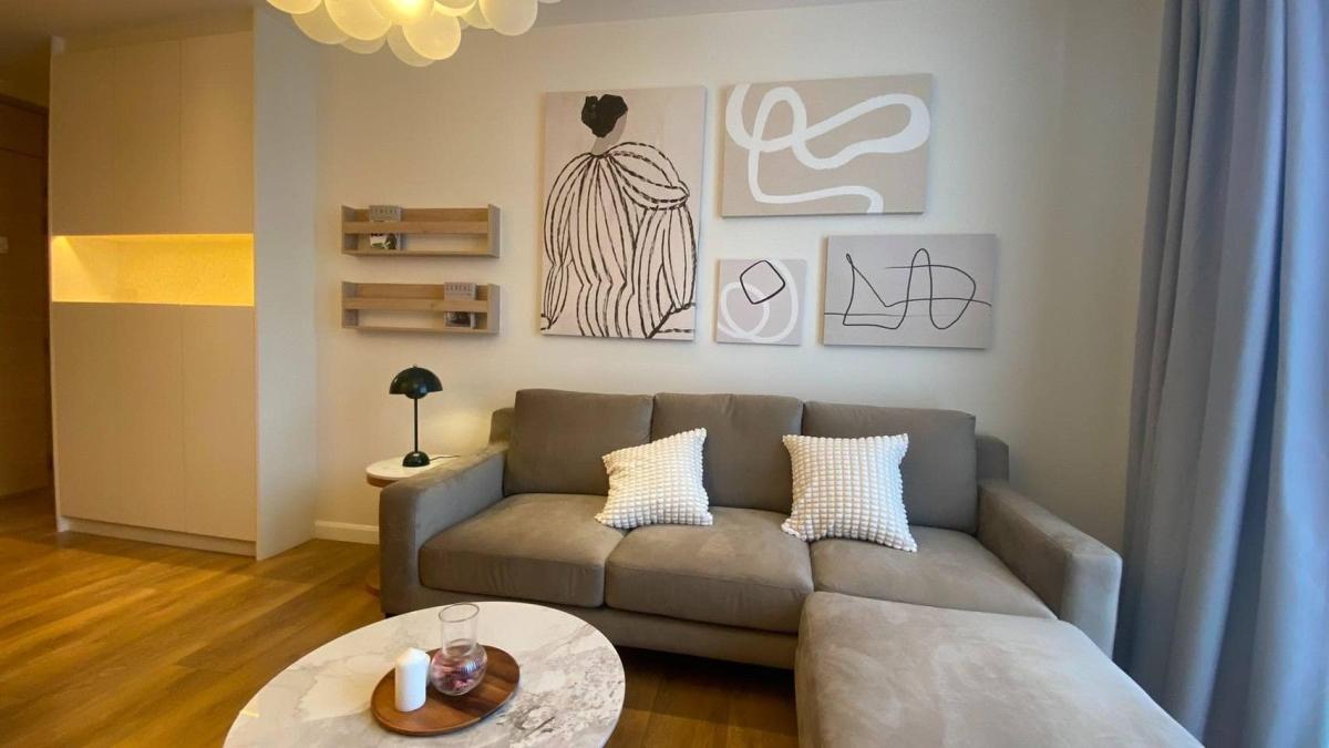 For RentCondoSukhumvit, Asoke, Thonglor : 🔥 Urgent rent. 🔥 Park Origin, Phrom Phrom Phrom, Sukhumvit 24, the best corner room in the Ben Fer Garden View, ready to be near BTS Phrom Phong.