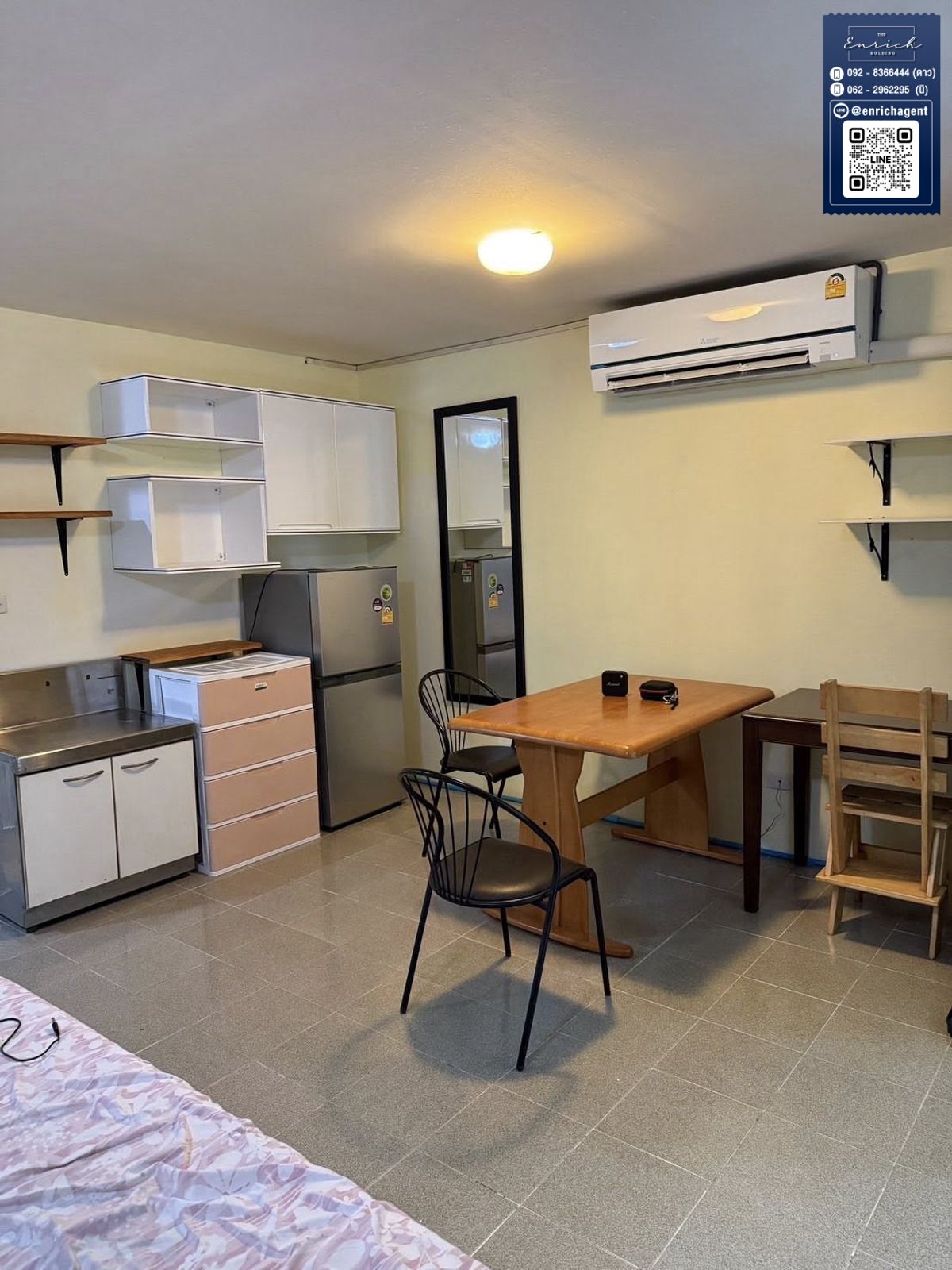 For RentCondoBangna, Bearing, Lasalle : 💙 For rent, The Parkland Bangna is fully decorated. MRT Sri Iam 💙 Tel. 062-2962295 Ni // Line ID: @enrichagent