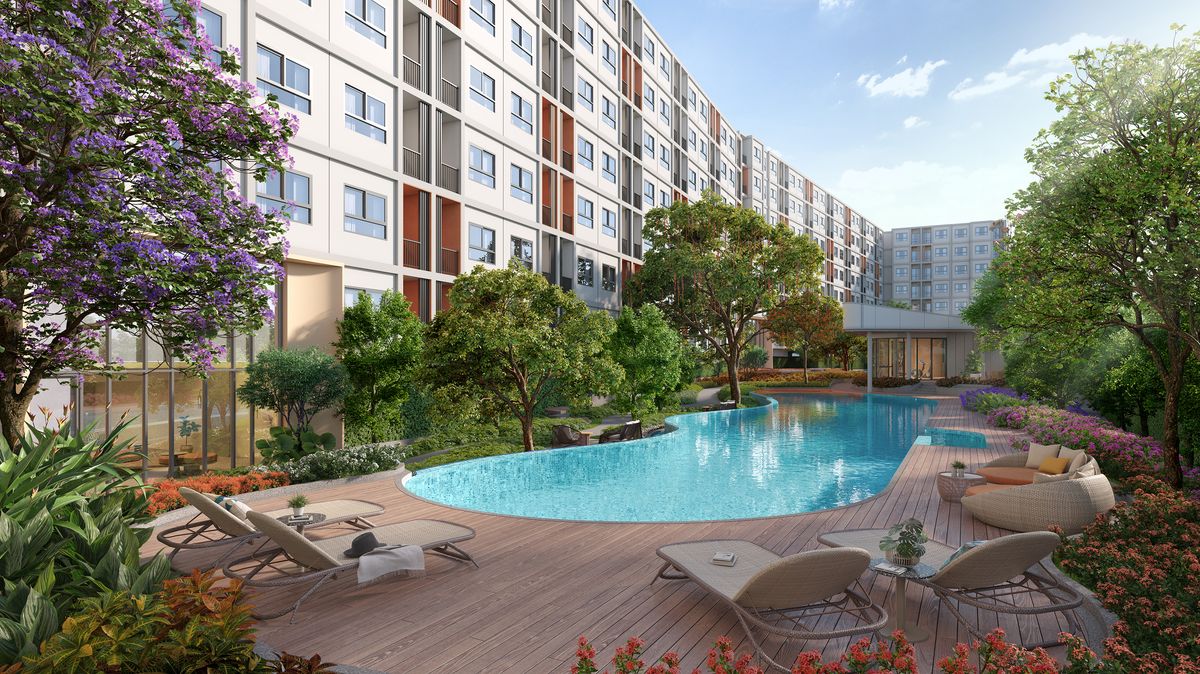 For SaleCondoSriracha Laem Chabang Ban Bueng : 🔥HOT DEAL🔥 Dcondo Vale Sriracha Fully furnished unit with furniture & electrical appliances. Big discount! Guaranteed the best price! 💯 📱092-808-8899