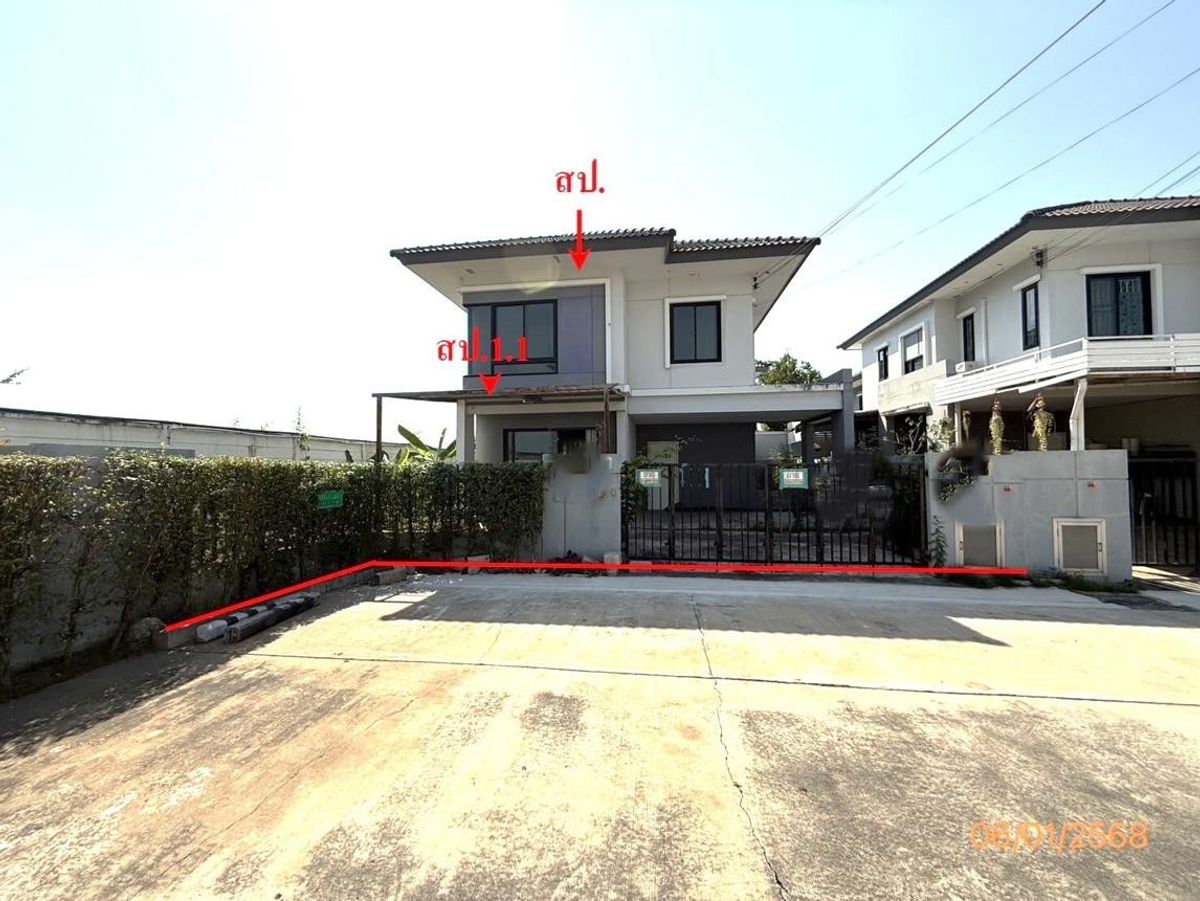 For SaleHouseRama5, Ratchapruek, Bangkruai : Detached house, Phutthamonthon-Salaya Delight Phutthamonthon-Salaya 🚖 In and out of many routes, including Borommaratchachonnani Road (Salaya), Kanchanaphisek Road (Outside ring) and Petchkasem Road