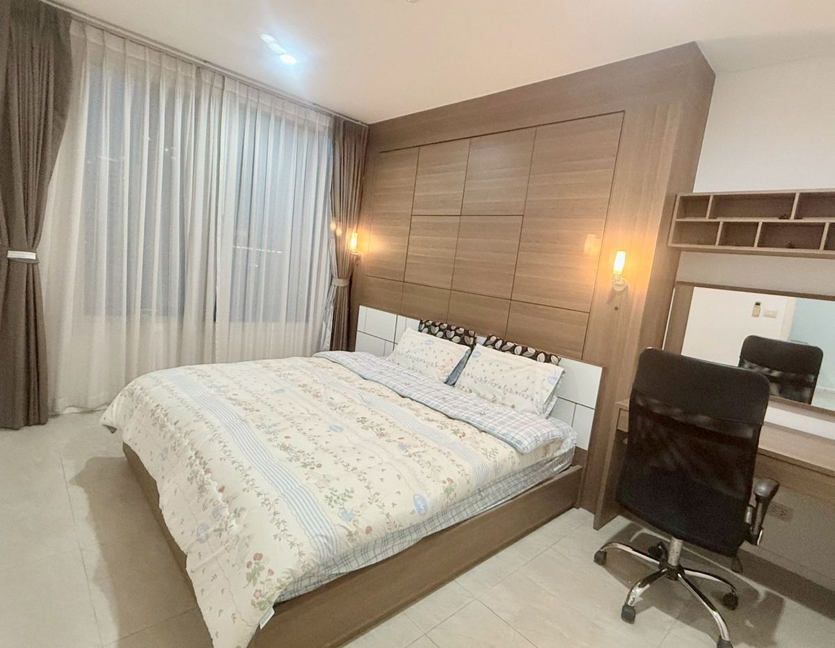 ให้เช่าคอนโดสุขุมวิท อโศก ทองหล่อ : ให้เช่า 1 ห้องนอน Wind Sukhumvit 23 ใกล้ ม. ศรีปทุม  BTS Asok พร้อมเฟอร์ พร้อมอยู่