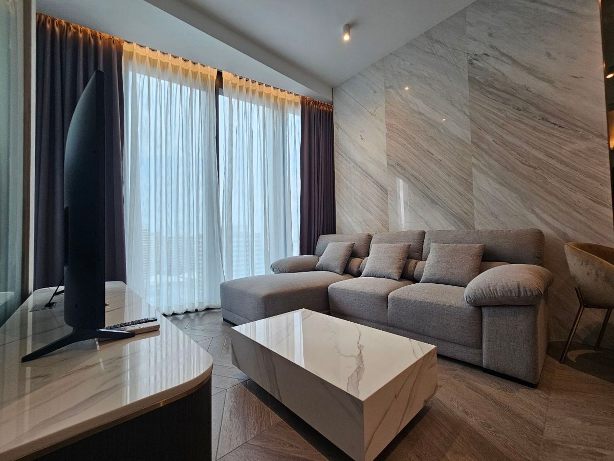 ให้เช่าคอนโดสุขุมวิท อโศก ทองหล่อ : For Rent!! The Estelle Prompong 1 bed 58sq.m. ✨️Nice view✨️@74,000 thb