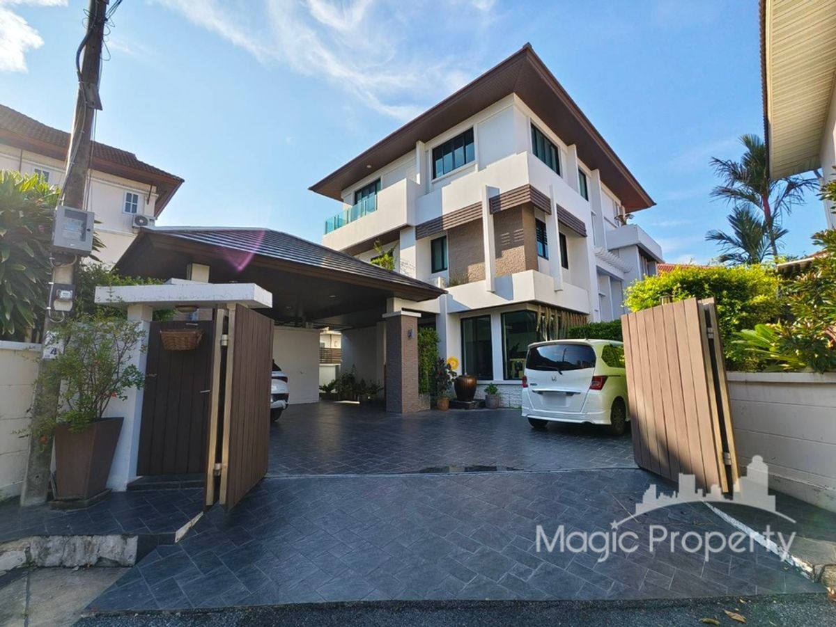 ขายบ้านแจ้งวัฒนะ เมืองทอง : ขาย บ้านเดี่ยว 3 ชั้น 4 ห้องนอน พร้อมสระว่ายน้ำส่วนตัว ในโครงการ แกรนด์ คาแนล ประชาชื่น ตำบลบางตลาด อำเภอปากเกร็ด จังหวัดนนทบุรี