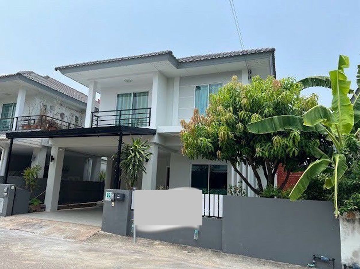 ขายบ้านศรีราชา แหลมฉบัง บ้านบึง : ขายด่วน! บ้านเดี่ยว 2 ชั้น ใกล้บายพาส โครงการ เดอะทรี หนองขาม ศรีราชา