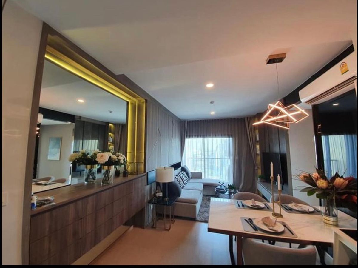 For RentCondoRama9, Petchburi, RCA : +++ Urgent rent +++ The Tree Sukhumvit71 ** 2 bedrooms, size 56 sq.m.