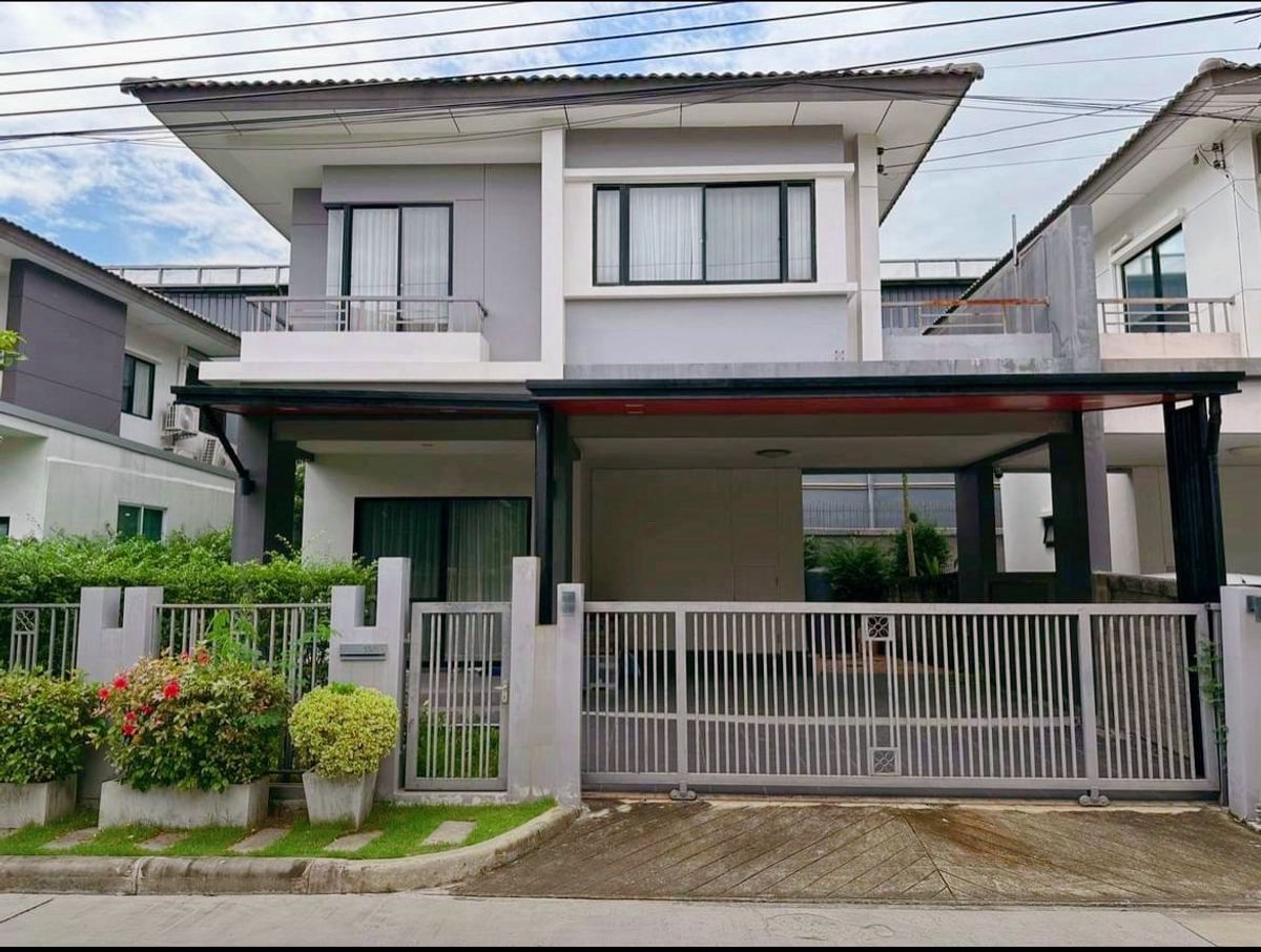 ให้เช่าบ้านสมุทรปราการ สำโรง : ✅ For Rent ✅ Java Bay Village (Kingkaew 19) 🔥Single House 🔥Hot price