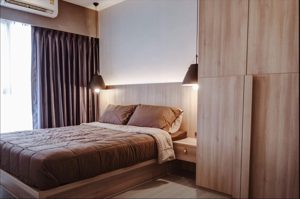 ให้เช่าคอนโดอ่อนนุช อุดมสุข : Condo For Rent 18,500.-/ Life Sukhumvit 62 / ห้อง 1 bed plus 38 ตร.ม. /ห้องแต่งครบพร้อมอยู่