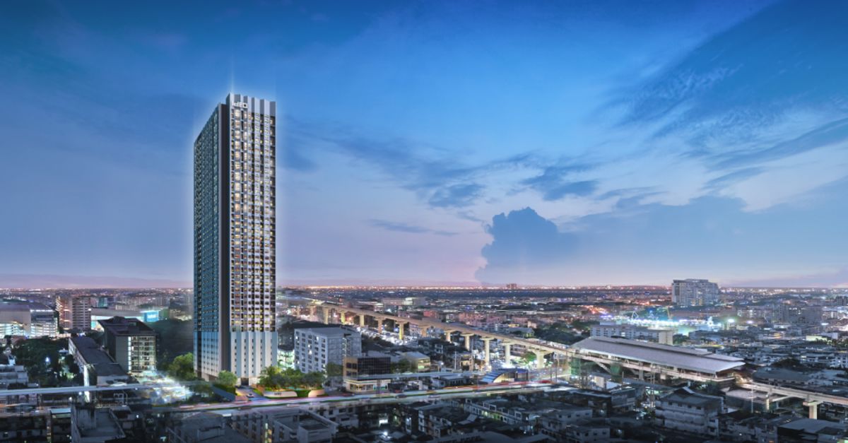Sale DownCondoSeri Thai, Ramkhamhaeng Nida : Down payment, Ideo Ramkhamhaeng-Lamsalee Station, attach to BTS triple interchange station