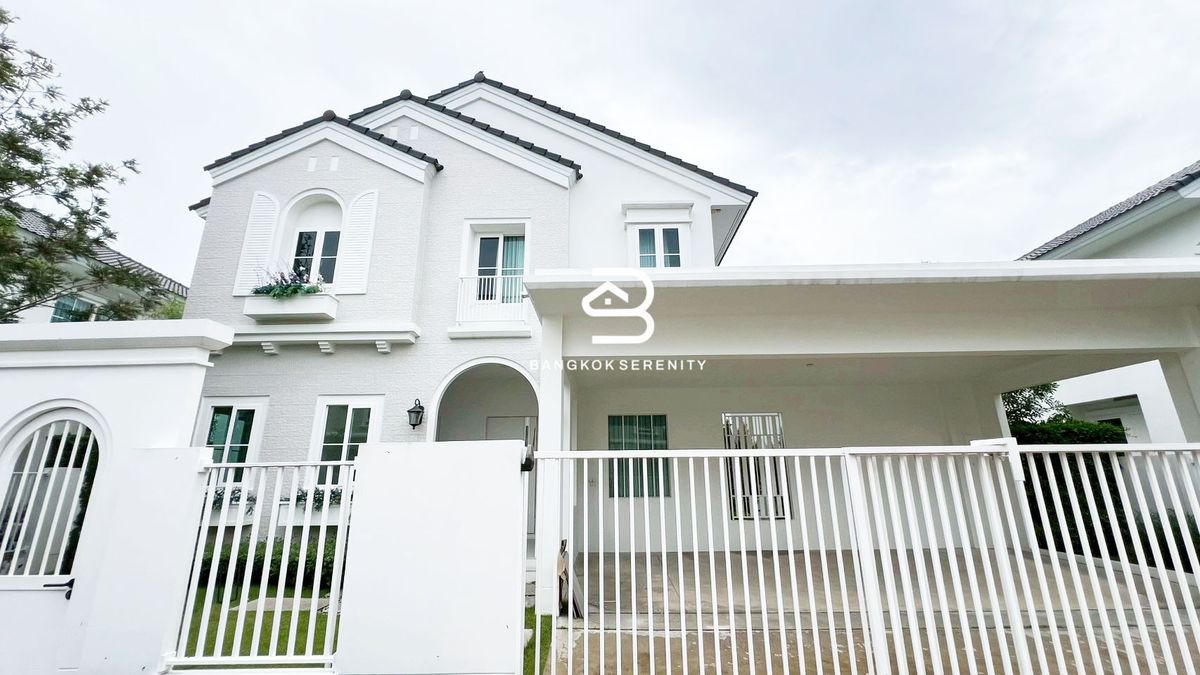 ให้เช่าบ้านบางนา แบริ่ง ลาซาล : Luxury house for rent at Chaiyapruek Bangna Km.15