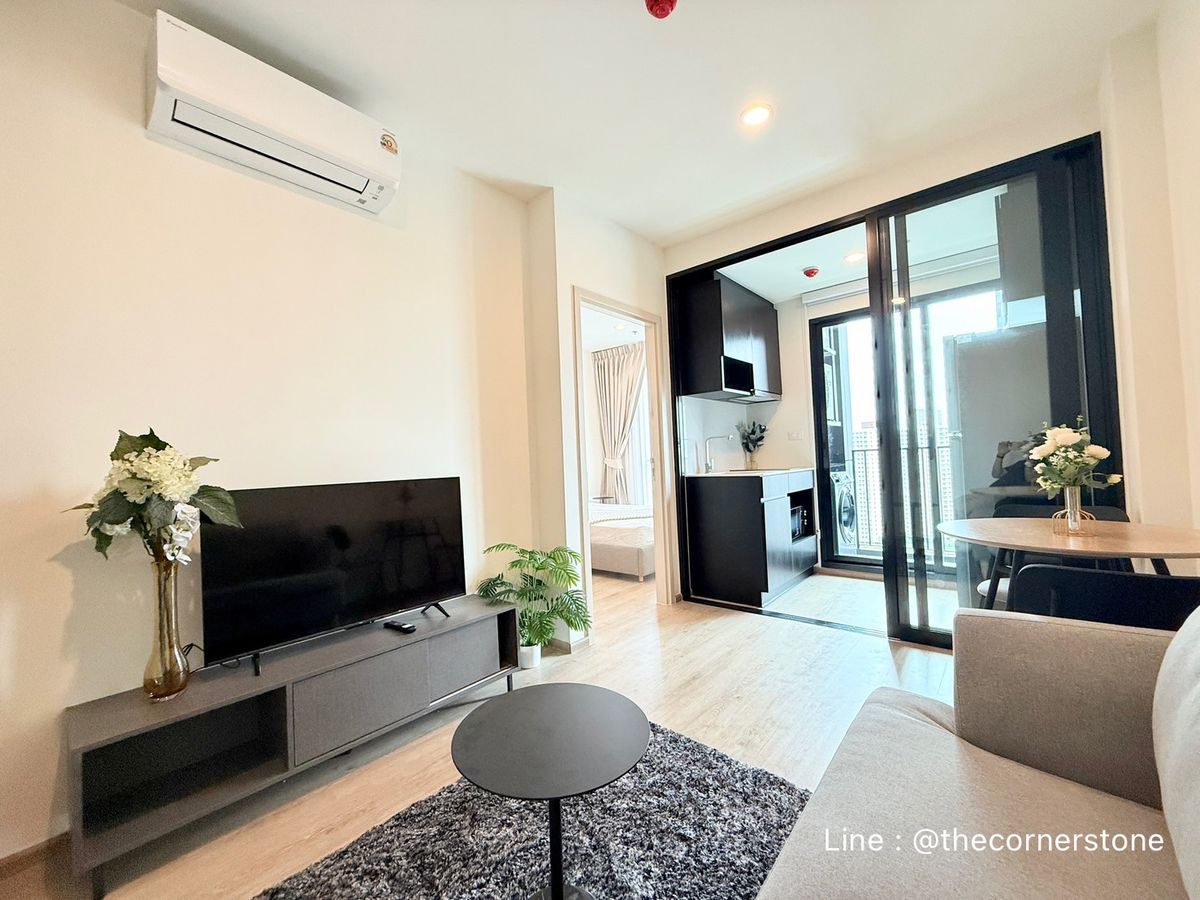 ให้เช่าคอนโดพระราม 9 เพชรบุรีตัดใหม่ RCA : " Nue District R9 " For Rent ‼️ เฟอร์นิเจอร์ และเครื่องใช้ไฟฟ้าครบ ห้องใหม่มาก ห้องมือ 1  ยังไม่เคยปล่อยเช่า (No.250940)