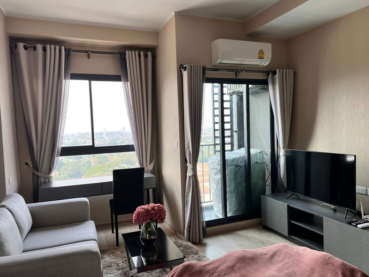 For RentCondoRama9, Petchburi, RCA : For rent ✨ IDEO New Rama 9 ✨ Fully furnished and equipped with electrical appliances, near airport link Ramkhamhaeng