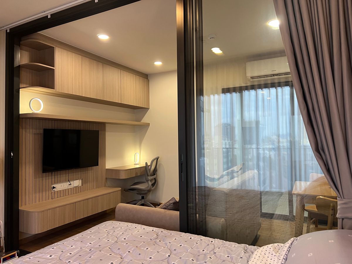 ให้เช่าคอนโดลาดพร้าว เซ็นทรัลลาดพร้าว : The Line Vibe เดอะ ไลน์ ไวบ์: Fully furnished for rent.