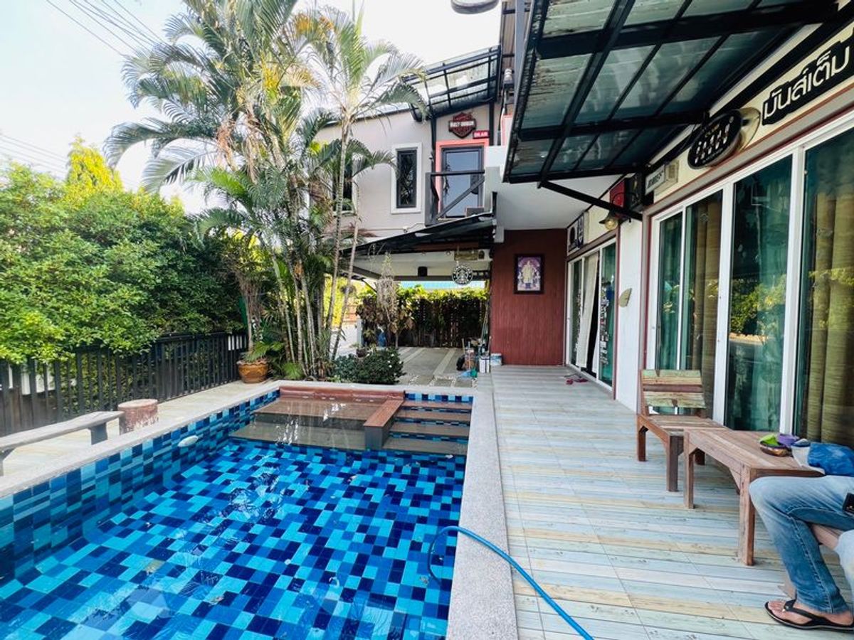 For SaleHuahin, Prachuap Khiri Khan, Pran Buri : Pool Villa House for sale Thanadel Resort Village The best price in #Hua Hin, good price, good location, contact the bee, call 061-941-9639