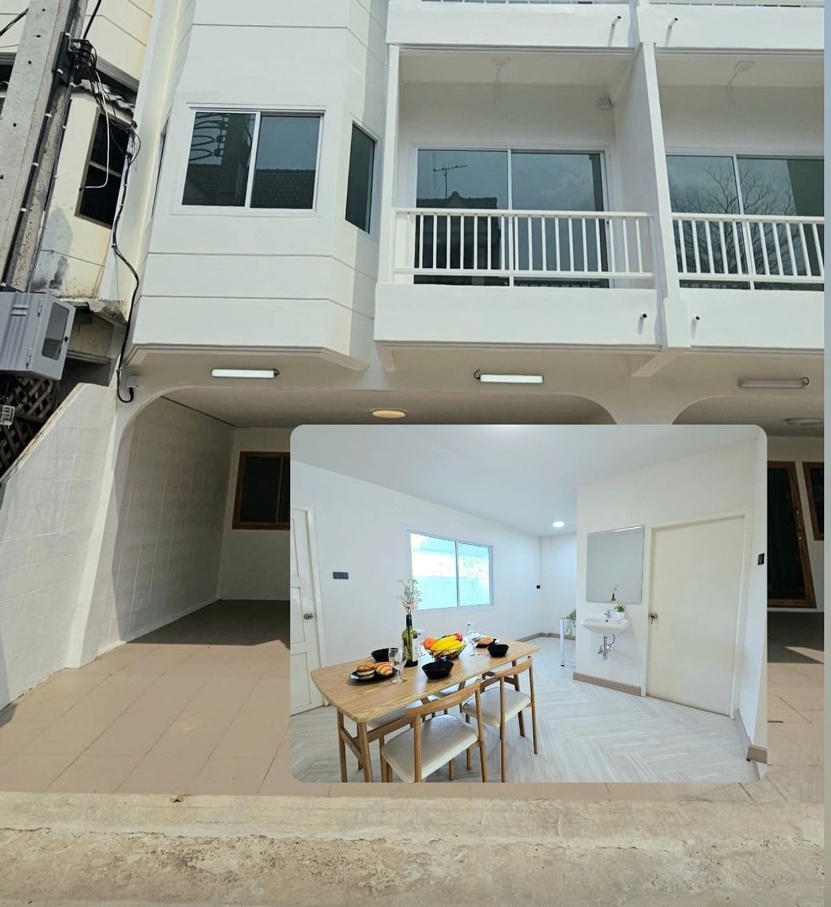 For RentTownhomeBang Sue, Wong Sawang, Tao Pun : Townhome minimalist style, newly renovated, 4 bedrooms, near the Ministry of Public Health.