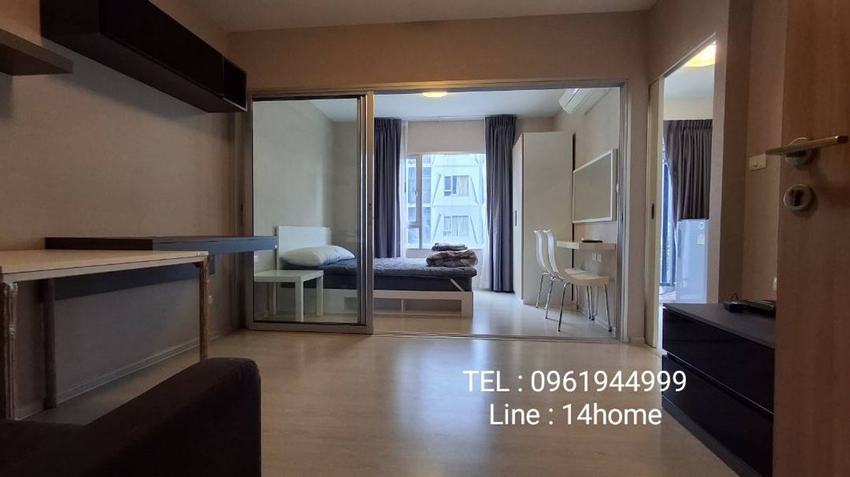 For RentCondoRama 2, Bang Khun Thian : (Beautiful room, Saket view) Condo for rent, Plum Rama 2, 1 Building B, Floor 3, Room 28 sqm. Beautiful pool view for rent 7,000 baht, near Central Rama 2 096194999