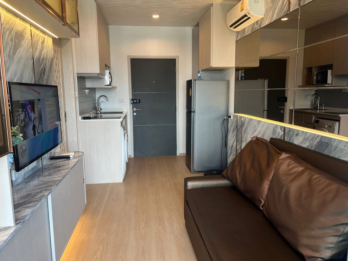 For RentCondoBangna, Bearing, Lasalle : For rent 📍 IDEO Mobi Sukhumvit Eastgate 📍 Fully furnished and equipped with electrical appliances, near BTS Bangna