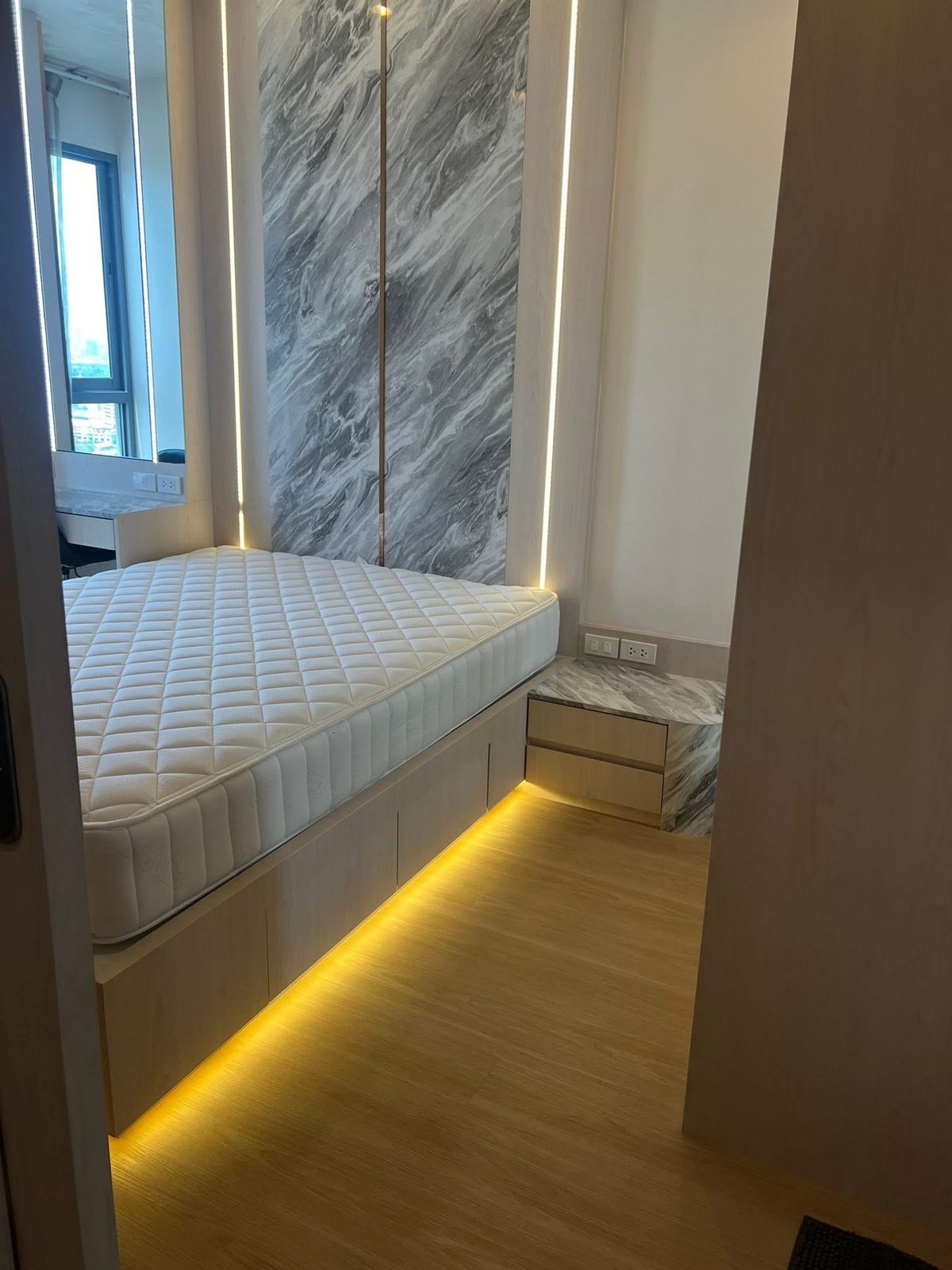 For RentCondoBangna, Bearing, Lasalle : For rent 📍 IDEO Mobi Sukhumvit Eastgate 📍 Fully furnished and equipped with electrical appliances, near BTS Bangna