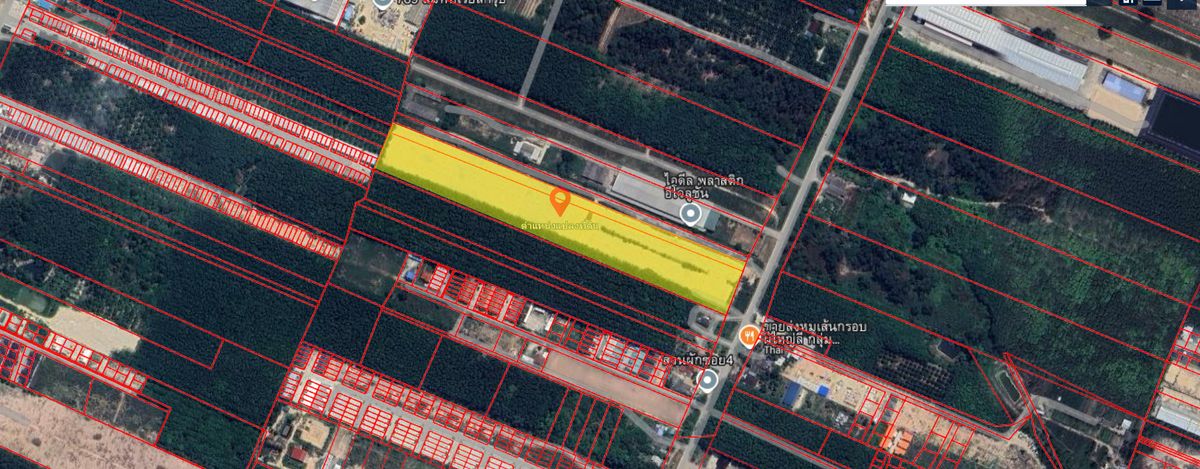 ขายที่ดินระยอง : ขาย ที่ดิน 19 ไร่ 3 งาน 65.3 ตร.ว. ปลวกแดง ระยอง 