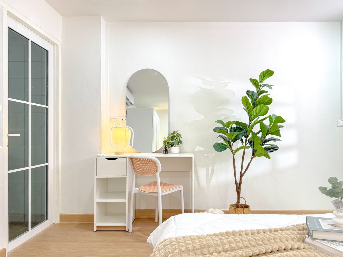 For SaleCondoRatchadapisek, Huaikwang, Suttisan : Ready-to-move-in condo, Baan Phraya Phirom, Ratchada 36, ​​near MRT Lat Phrao, lovely price only 1.09 million baht