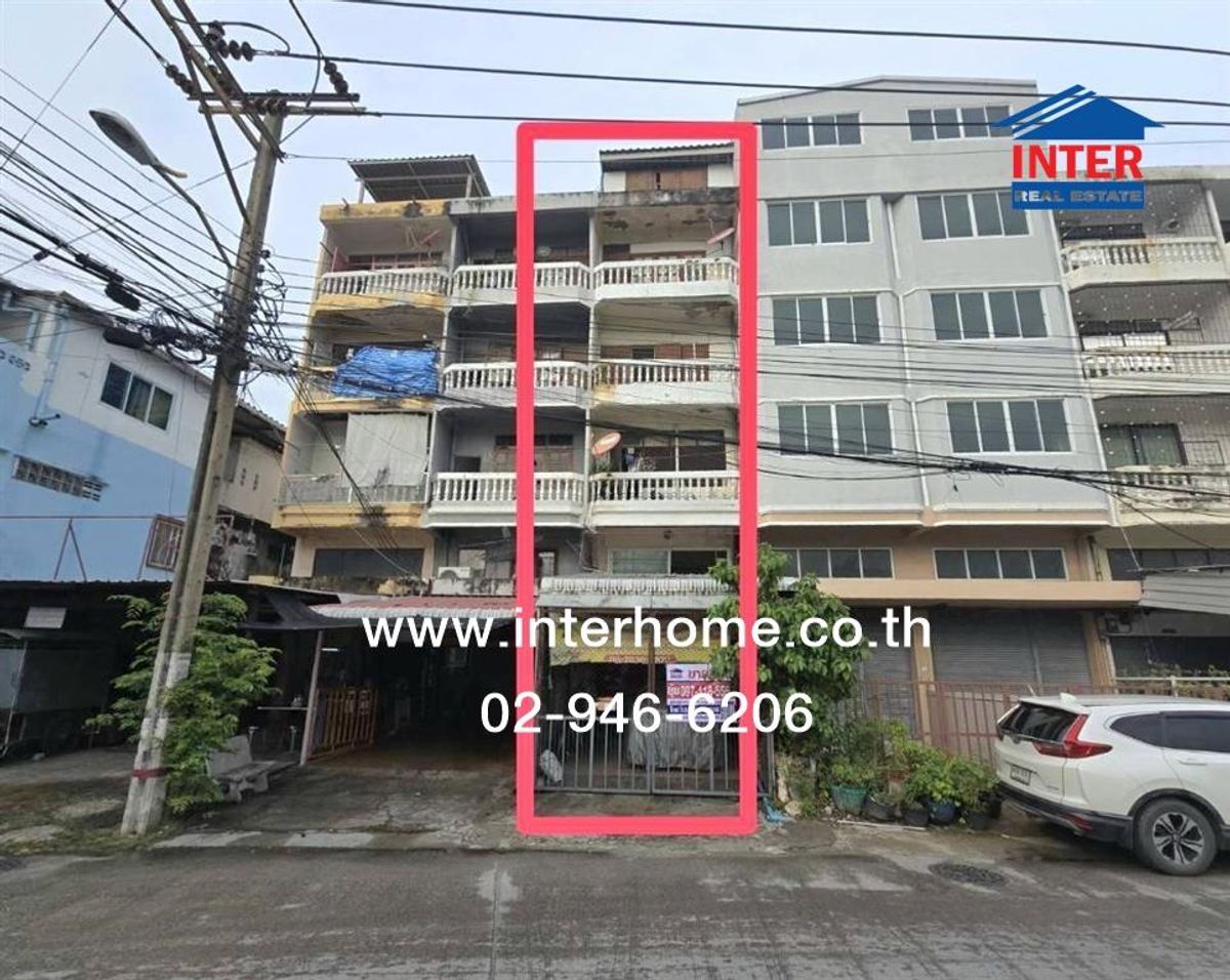 For SaleShop HouseSukhumvit, Asoke, Thonglor : Commercial building 4.5, floor 32 sq.w., commercial building, Soi Santikham 12 Soi Sukhumvit 113 Thepharak Road, Sukhumvit 113 Mueang Samut Prakan, Samut Prakan