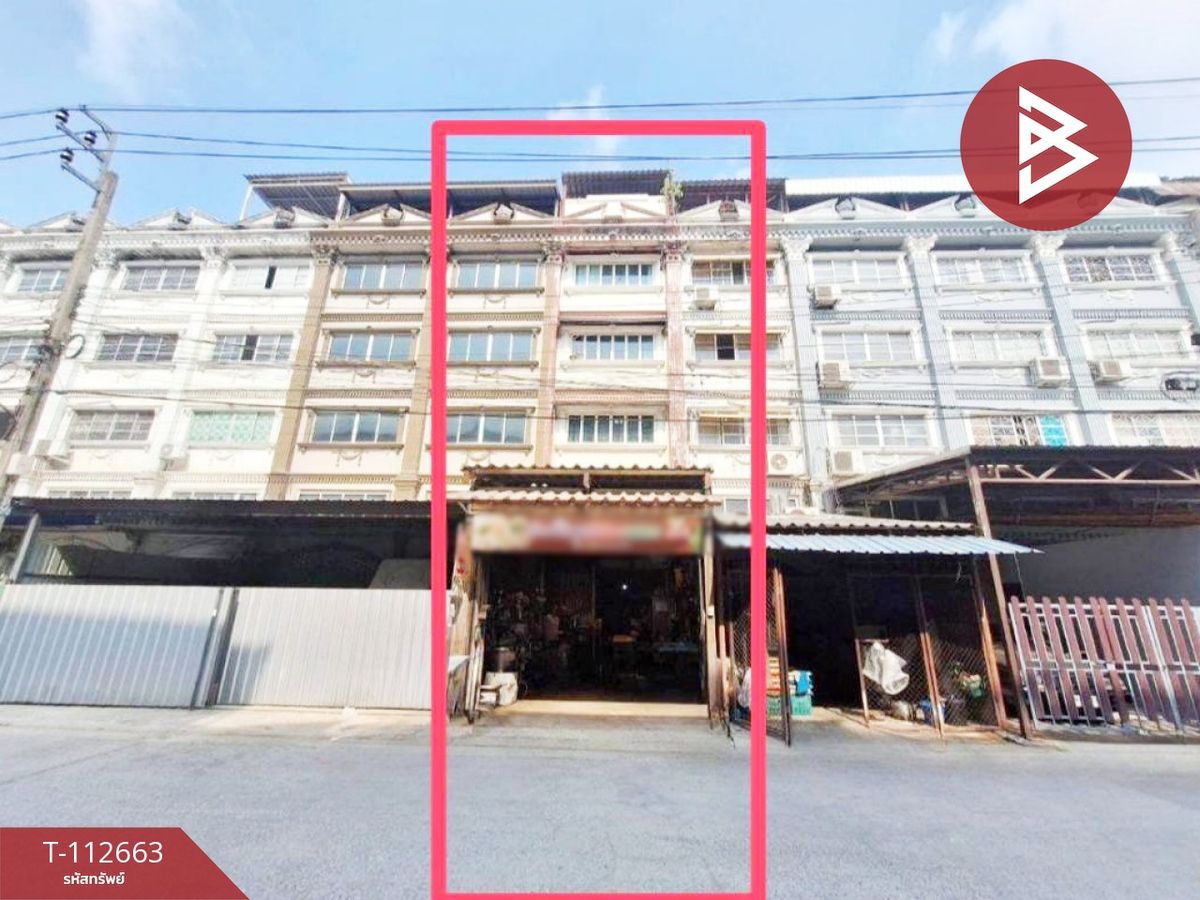 ขายอาคารพาณิชย์มีนบุรี-ร่มเกล้า : ขายอาคารพาณิชย์ เนื้อที่ 21.6 ตารางวา หนองจอก กรุงเทพมหานคร
