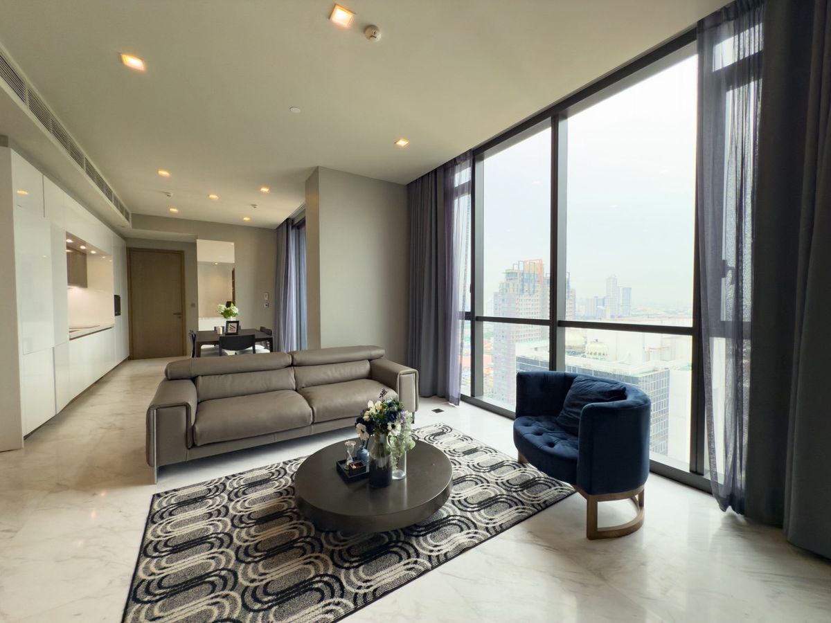 ขายคอนโดสุขุมวิท อโศก ทองหล่อ : ♦ Modern Decoration ♦ ชั้นสูง 25+ 125.00 ตร.ม. | 2 ห้องนอน 3 ห้องน้ำ | คอนโดใกล้ เจ อเวนิว ทองหล่อ 2 นาที, BTS ทองหล่อ 5 นาที, ดองกิ มอลล์ 7 นาที