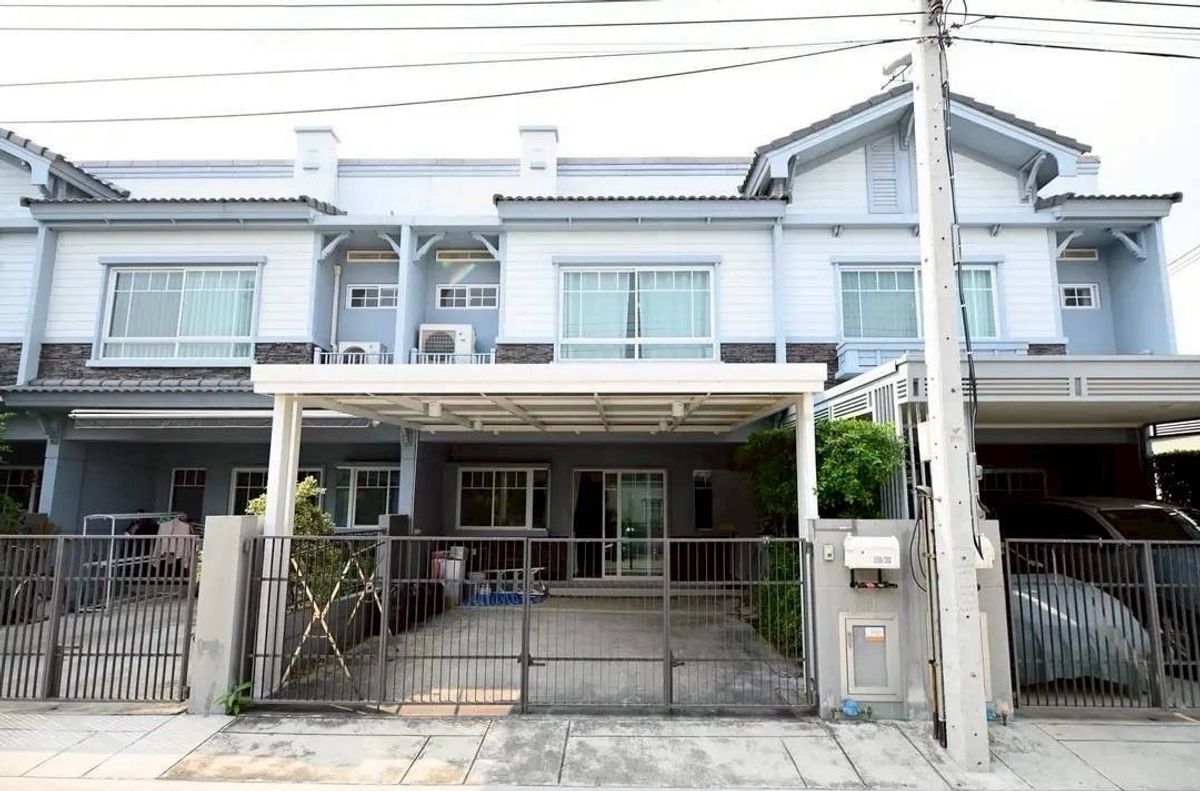 ให้เช่าทาวน์โฮมสมุทรปราการ สำโรง : ให้เช่าทาวน์โฮมอินดี้ 3 บางนา กม.7 ใกล้สุวรรณภูมิ ✈️🎊💸連棟別墅出租，Indy 3，Bangna Km.7，靠近素萬那普。