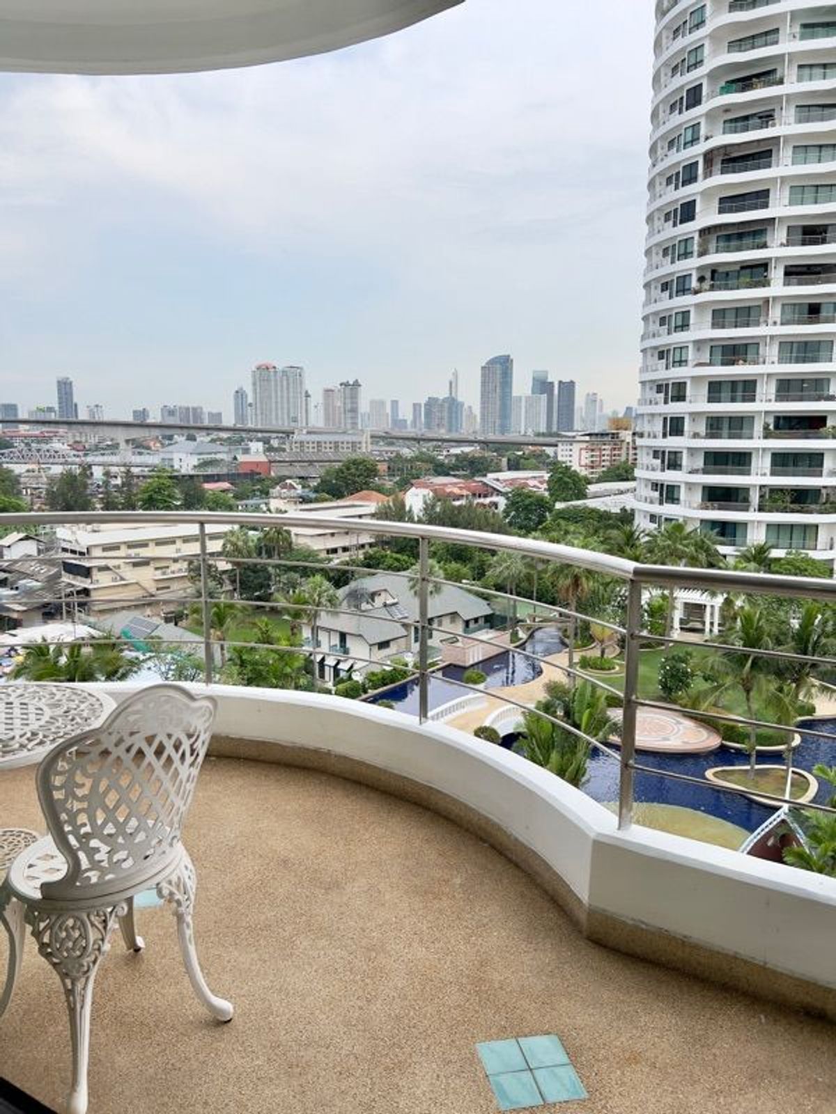 For SaleCondoRama3 (Riverside),Satupadit : 🌊 Spacious River View Condo at Supalai Casa Riva with Wide Balconies! Fully Furnished, Prime Location Near Charoenkrung–Rama 3 and Business District