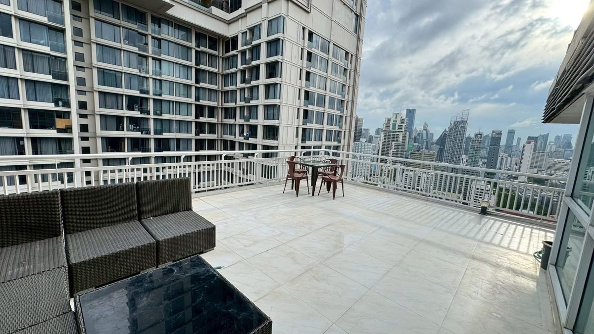 ขายคอนโดสุขุมวิท อโศก ทองหล่อ : [ Sell ] Penthouse Grand Park Ville Asoke 2 bed 100sqm 15mb