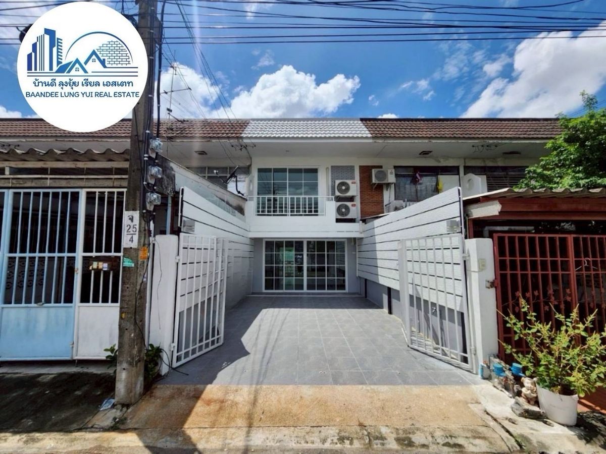 ให้เช่าทาวน์โฮมลาดพร้าว101 แฮปปี้แลนด์ : ให้เช่าทาวน์โฮมลาดพร้าว 91 🏡🎊🎉Ladprao 91 聯排別墅出租 
