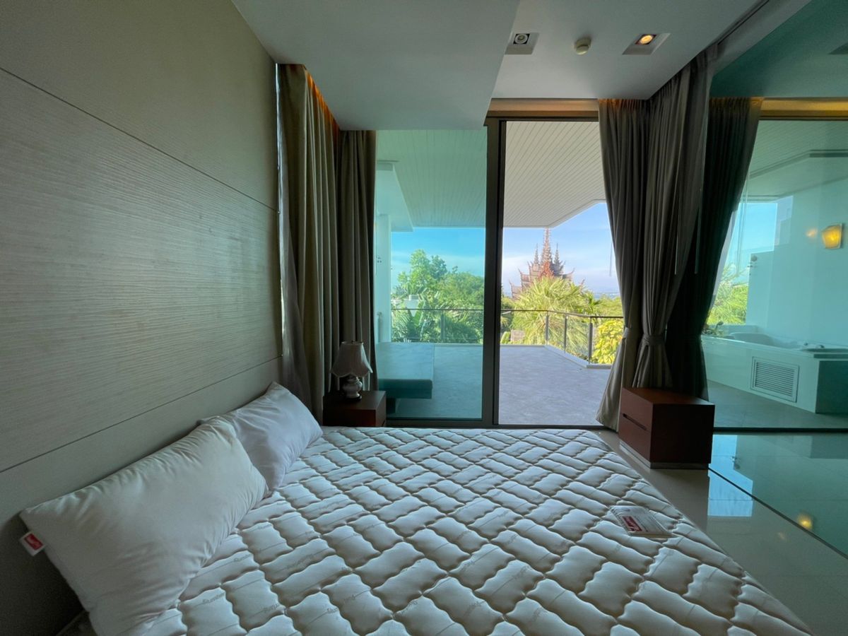 For SaleCondoPattaya, Bangsaen, Chonburi : 🏖️ Luxury Beachfront Condo for Sale at The Sanctuary Wong Amat Pattaya – Corner Unit with Full Sea & Sanctuary of Truth Views, Spacious Balcony Perfect for Ultimate Relaxation