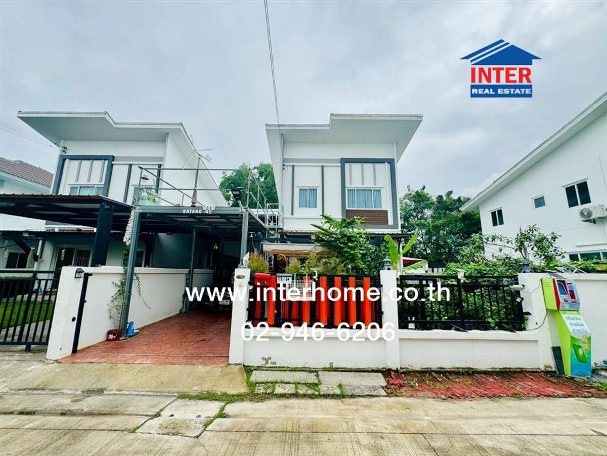 ขายบางแค เพชรเกษม : บ้านเเฝด 2 ชั้น 51.9 ตร.ว. หมู่บ้านแลนซีโอคริป เพชรเกษม81 ซอยเพชรเกษม81 ถนนเพชรเกษม ถนนพุทธสาคร กระทุ่มแบน สมุทรสาคร