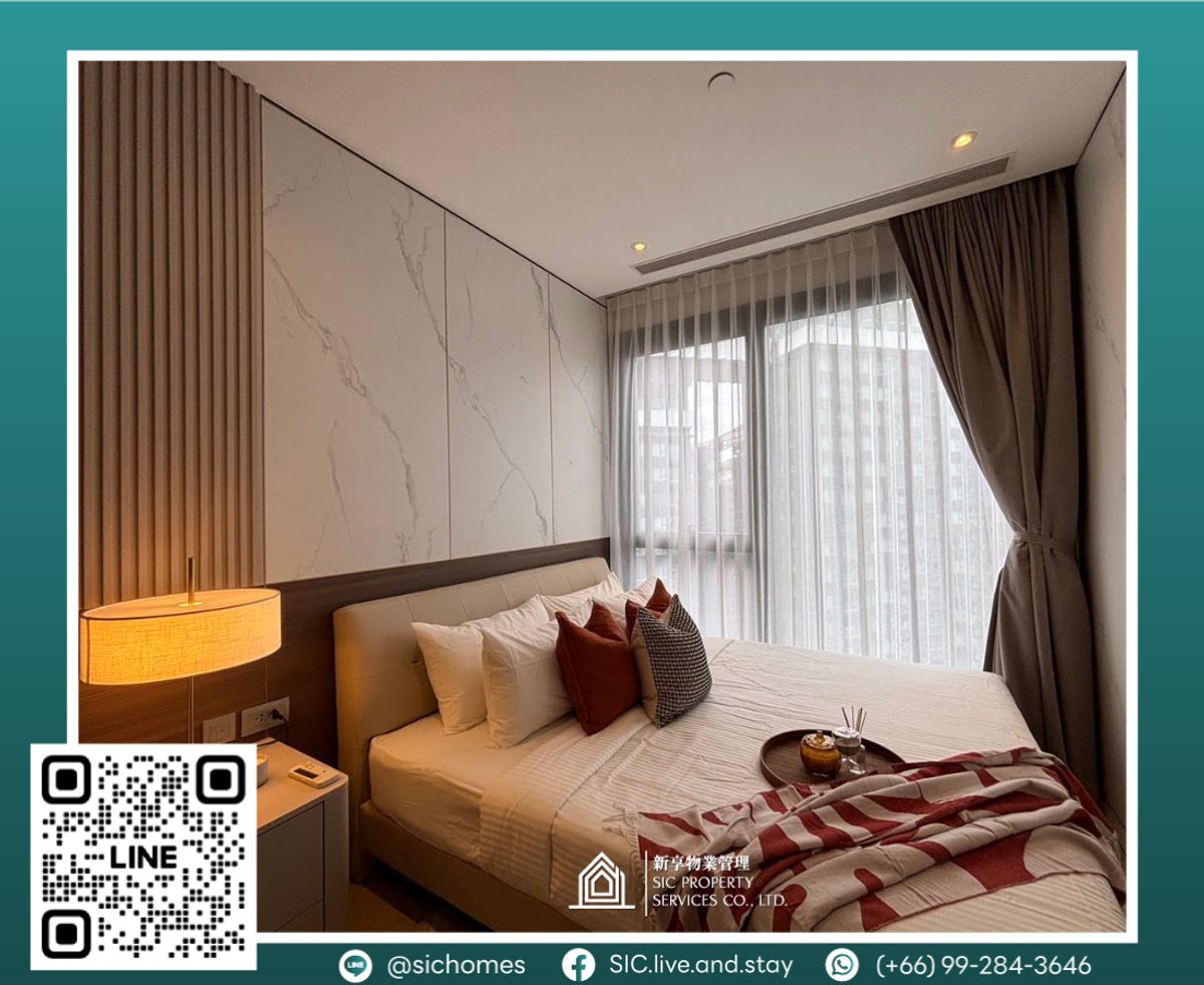 For RentCondoRama9, Petchburi, RCA : For rent 🌟 Ashton Asoke-Rama9 🌟 Unit 469/593 Size 63.44SQM Beautiful room ready to move in. 😍🩷