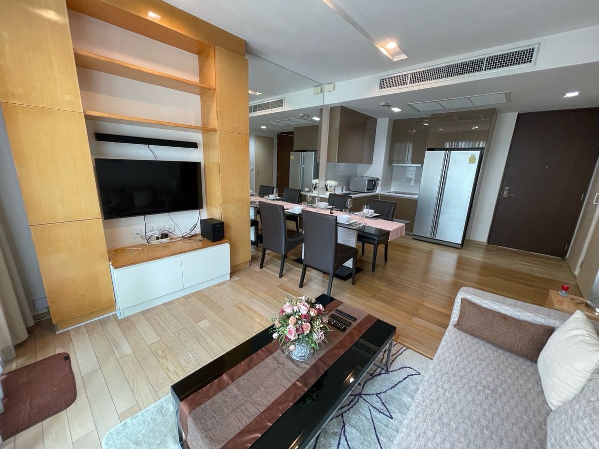 ให้เช่าคอนโดสุขุมวิท อโศก ทองหล่อ : 🔥Rent 2Br 2BR🔥52,000/month🔥Siri @ Sukhumvit🔥70sqm Floor7🔥Beautiful unit🔥