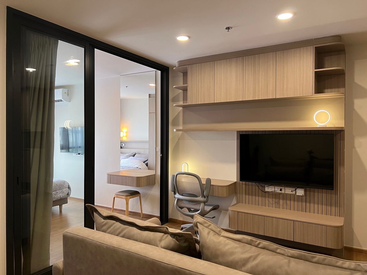 ให้เช่าคอนโดลาดพร้าว เซ็นทรัลลาดพร้าว : The Line Vibe เดอะ ไลน์ ไวบ์: Fully furnished for rent.