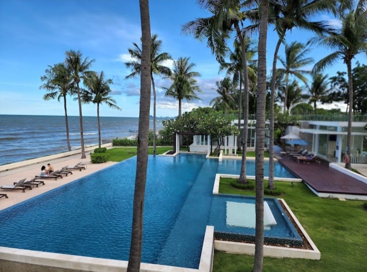 ขายคอนโดหัวหิน ประจวบคีรีขันธ์ : 🌴 คอนโดหรูติดทะเล หัวหิน OCAS Hua Hin วิวทะเลส่วนตัวพร้อมสิ่งอำนวยความสะดวกครบครัน เดินเพียง 2 นาทีถึงชายหาดหัวหิน