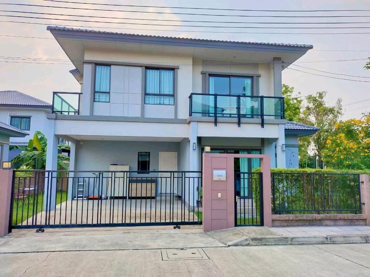 ให้เช่าบ้านปทุมธานี รังสิต ธรรมศาสตร์ : house for rent fully furnished near Zeer Rangsit and Don Mueang บ้านเดี่ยวให้เช่า ใกล้เซียร์ ดอนเมือง
 ใกล้โทลเวย์ ลำลูกกาคลองหนึ่ง