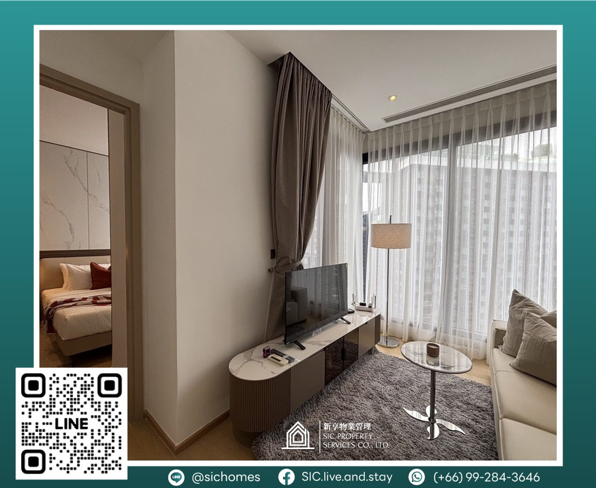 ให้เช่าคอนโดพระราม 9 เพชรบุรีตัดใหม่ RCA : ให้เช่า🌟 Ashton Asoke-Rama9 🌟 2 ห้องนอน ขนาด  63.44SQM  ห้องสวยพร้อมเข้าอยู่😍🩷 .ใกล้ MRT พระราม 9 🚆