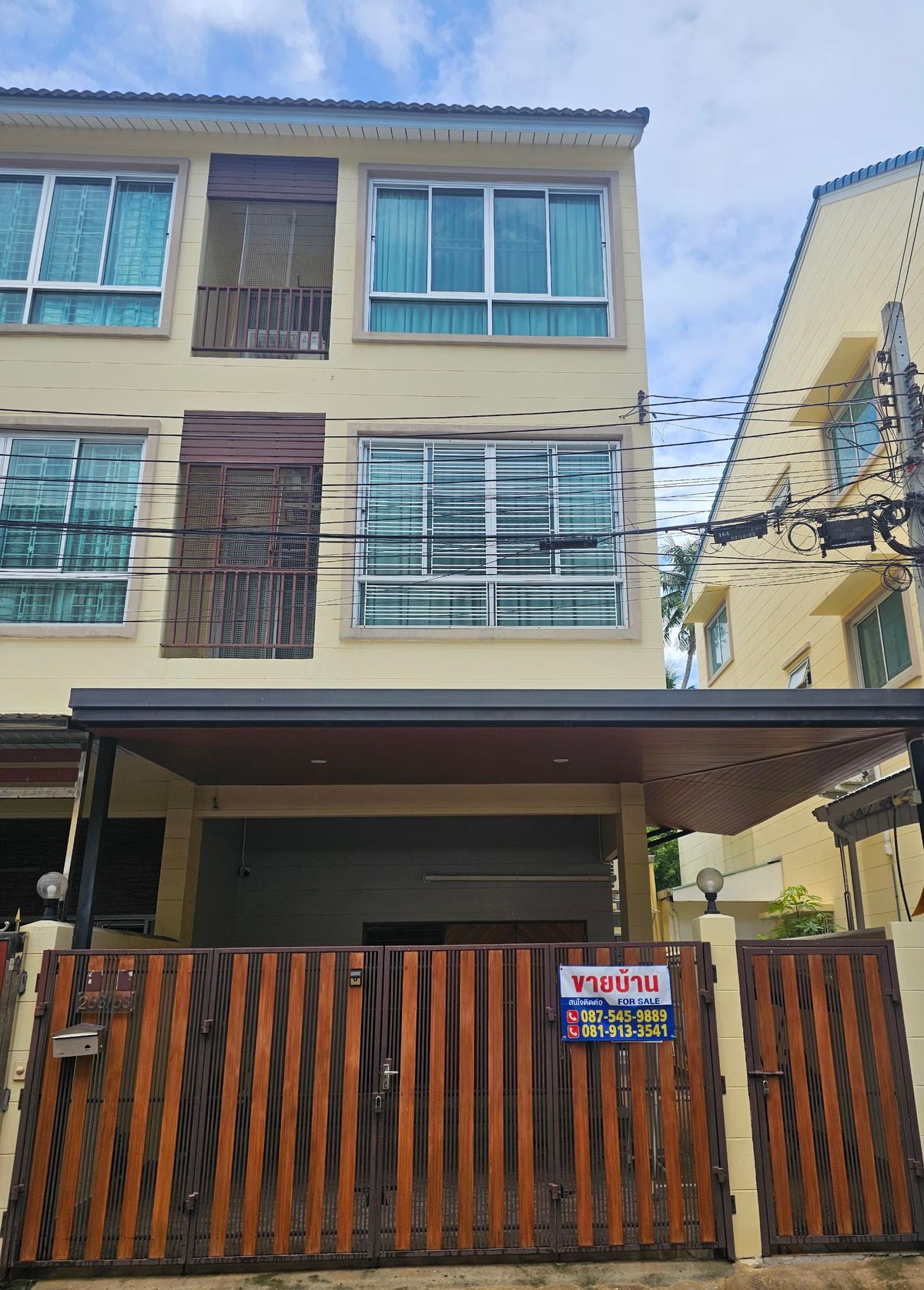 ขายทาวน์โฮมท่าพระ ตลาดพลู วุฒากาศ : ขายบ้าน Townhome 3 ชั้น หลังมุม ทำเลทอง ใกล้เดอะมอลล์ ท่าพระ – ซอยเทอดไท 33