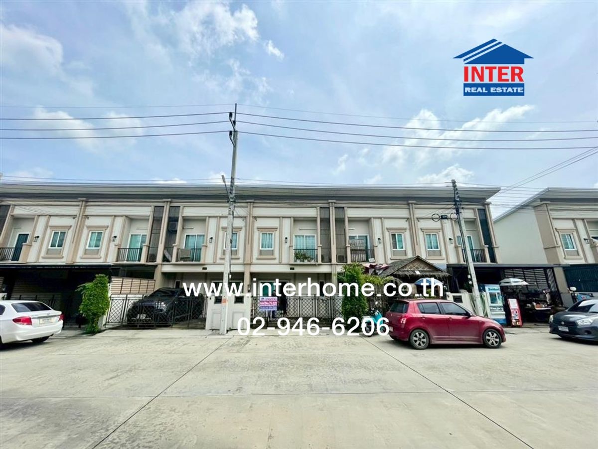 ขายทาวน์โฮมปทุมธานี รังสิต ธรรมศาสตร์ : ทาวน์เฮ้าส์ 2 ชั้น 23 ตร.ว. หมู่บ้านเดอะนีซ รังสิต คลอง3 ถนนรังสิต-นครนายก ถนนลำลูกกา ลำลูกกา ปทุมธานี