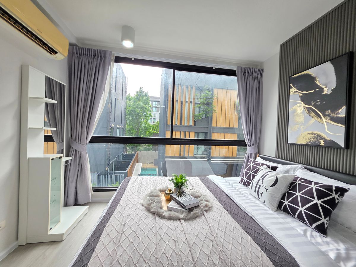 For SaleCondoOnnut, Udomsuk : Selling Cha Tow In Town, Sukhumvit 62/1 (Phase 2), beautiful room, quiet, Sukhumvit 62/1