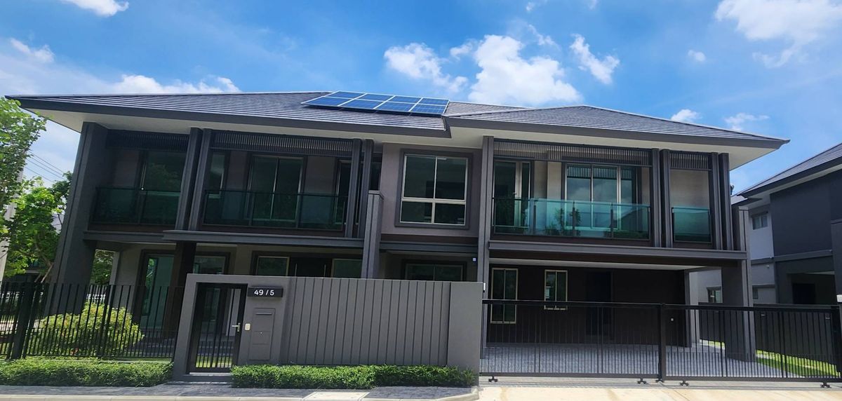ขายบ้านพระราม 5 ราชพฤกษ์ บางกรวย : บ้านเดี่ยว Modern Tropical เดอะปาล์ม แจ้งวัฒนะ-ชัยพฤกษ์ 2 