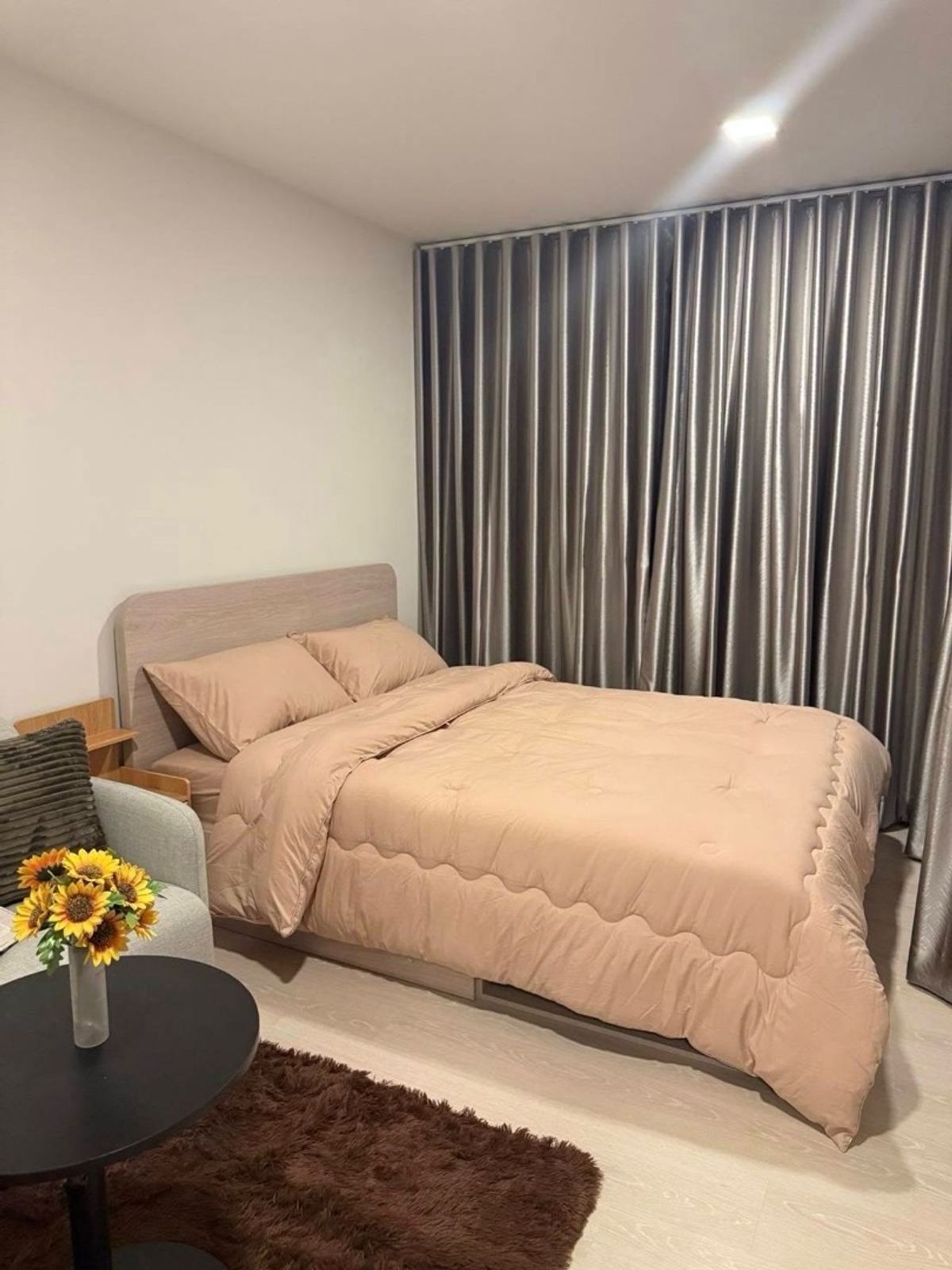 For RentCondoLadkrabang, Suwannaphum Airport : Condo for rent D Condo Air Lat Krabang Building B 4, Ong view, size 24.00 sq.m., price 11,000 baht