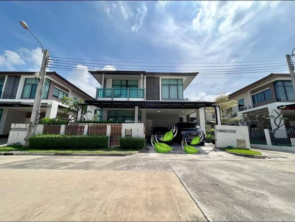 ขายบ้านลาดกระบัง สุวรรณภูมิ : ขายบ้านเดี่ยวคุณภาพดีทำเลดีเดินทางสะดวก โครงการเศรษฐสิริ อ่อนนุช – ศรีนครินทร์ | แบบบ้าน Innizia | ทิศเหนือ | ราคาพิเศษ 10.59 MB ALLIN PRICE