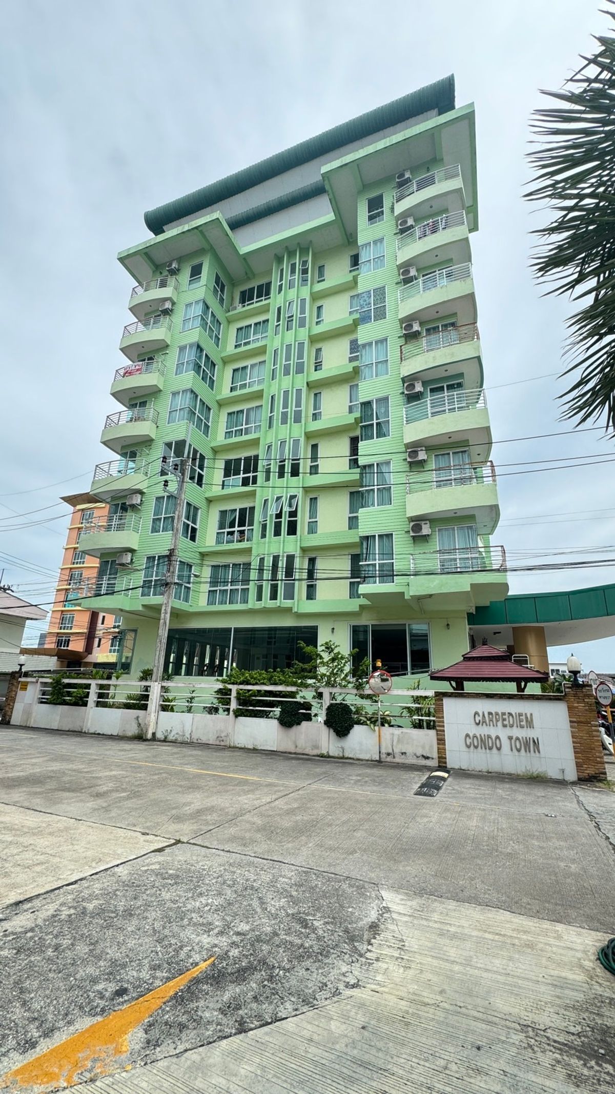 For SaleCondoRayong : Sell ​​/ rent‼ ️ Carpidiem Condo Town, 5th floor on Sukhumvit Road Near Mor Saroj Market and Passion, Rayong Province, 44 sq.m., 1 bedroom, 1 bathroom, 1 living room. Ready to stay