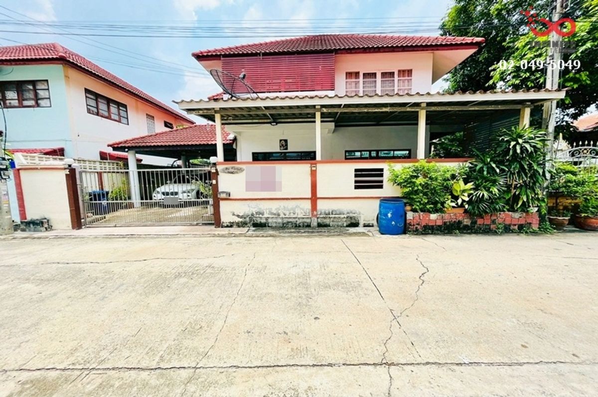 ขายบ้านปทุมธานี รังสิต ธรรมศาสตร์ : ขายบ้านเดี่ยว 2 ชั้น หมู่บ้านพูลศรี ถนนปทุมธานี - สายใน เมืองปทุมธานี